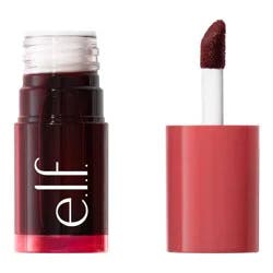 e.l.f. Sheer For It Blush Tint - Buildable Stain For Lips + Cheek - Cherry Cola - 0.22 fl oz