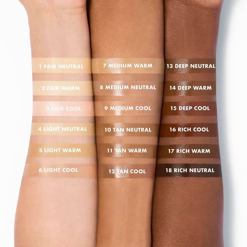 slide 4 of 13, e.l.f. Halo Glow Skin Tint Light Coverage Foundation - Mineral SPF 50 - 2 Fair Warm - 1 fl oz, 1 fl oz