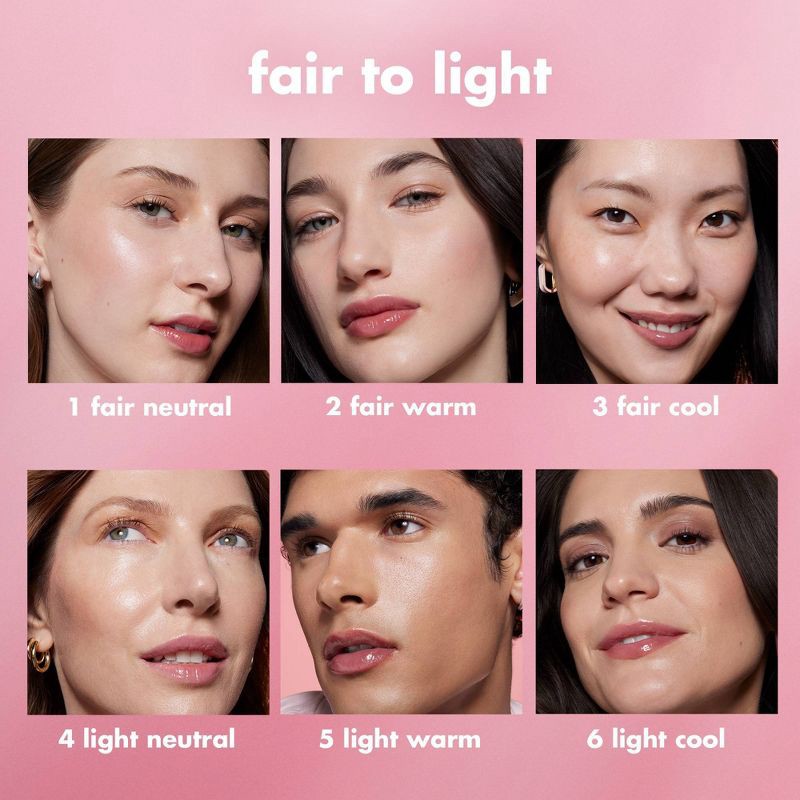 slide 5 of 13, e.l.f. Halo Glow Skin Tint Light Coverage Foundation - Mineral SPF 50 - 5 Light Warm - 1 fl oz, 1 fl oz