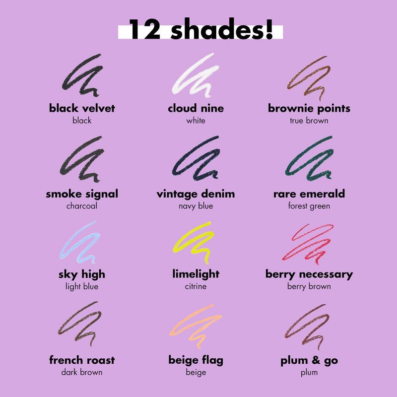 slide 4 of 12, e.l.f. Smoky Kohl Eyeliner - Berry Necessary - 0.03oz, 0.03 oz