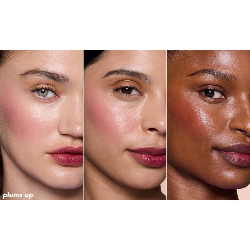 slide 4 of 14, e.l.f. Sheer For It Blush Tint - Buildable Stain For Lips + Cheek - Plums Up - 0.22 fl oz, 0.22 fl oz