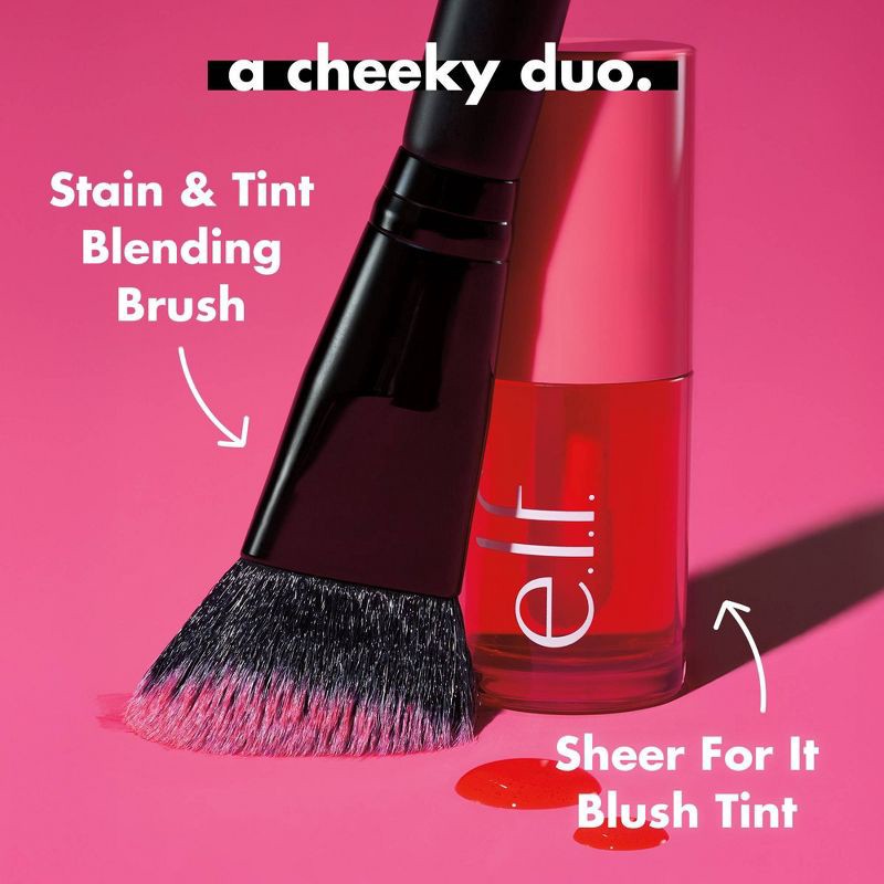 slide 7 of 14, e.l.f. Sheer For It Blush Tint - Buildable Stain For Lips + Cheek - Plums Up - 0.22 fl oz, 0.22 fl oz