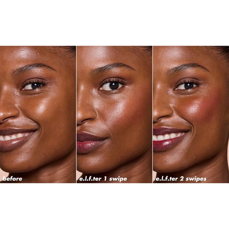 slide 9 of 14, e.l.f. Sheer For It Blush Tint - Buildable Stain For Lips + Cheek - Plums Up - 0.22 fl oz, 0.22 fl oz