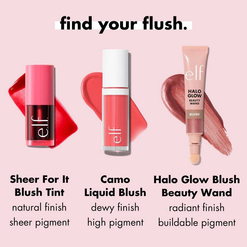 slide 11 of 14, e.l.f. Sheer For It Blush Tint - Buildable Stain For Lips + Cheek - Plums Up - 0.22 fl oz, 0.22 fl oz