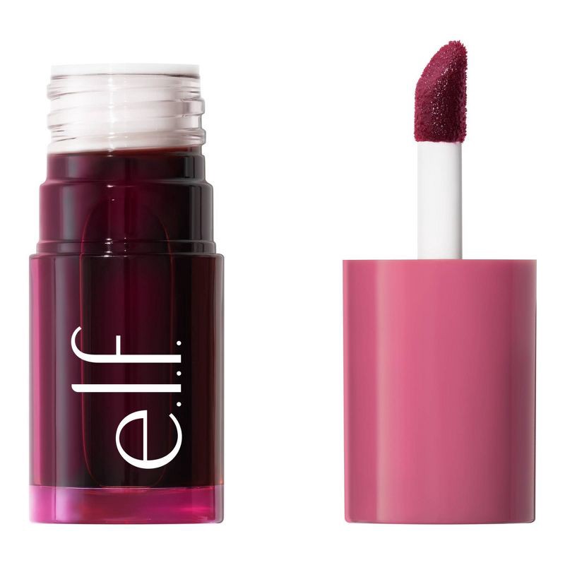 slide 1 of 14, e.l.f. Sheer For It Blush Tint - Buildable Stain For Lips + Cheek - Plums Up - 0.22 fl oz, 0.22 fl oz