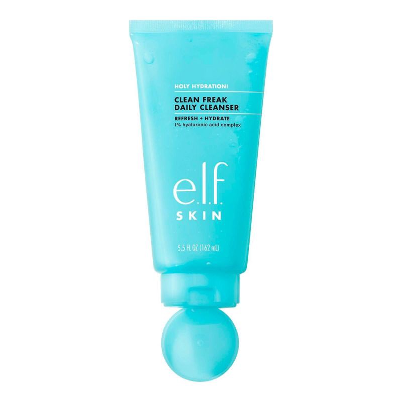 slide 10 of 11, e.l.f. SKIN Holy Hydration! Clean Freak Daily Cleanser - 5.5oz, 5.5 oz