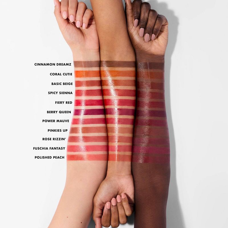 slide 4 of 12, e.l.f. Glossy Lip Stain - Polished Peach - 0.13 fl oz, 0.13 fl oz