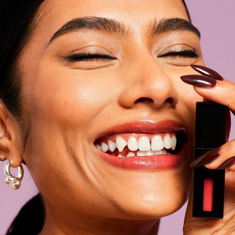 slide 9 of 12, e.l.f. Glossy Lip Stain - Polished Peach - 0.13 fl oz, 0.13 fl oz