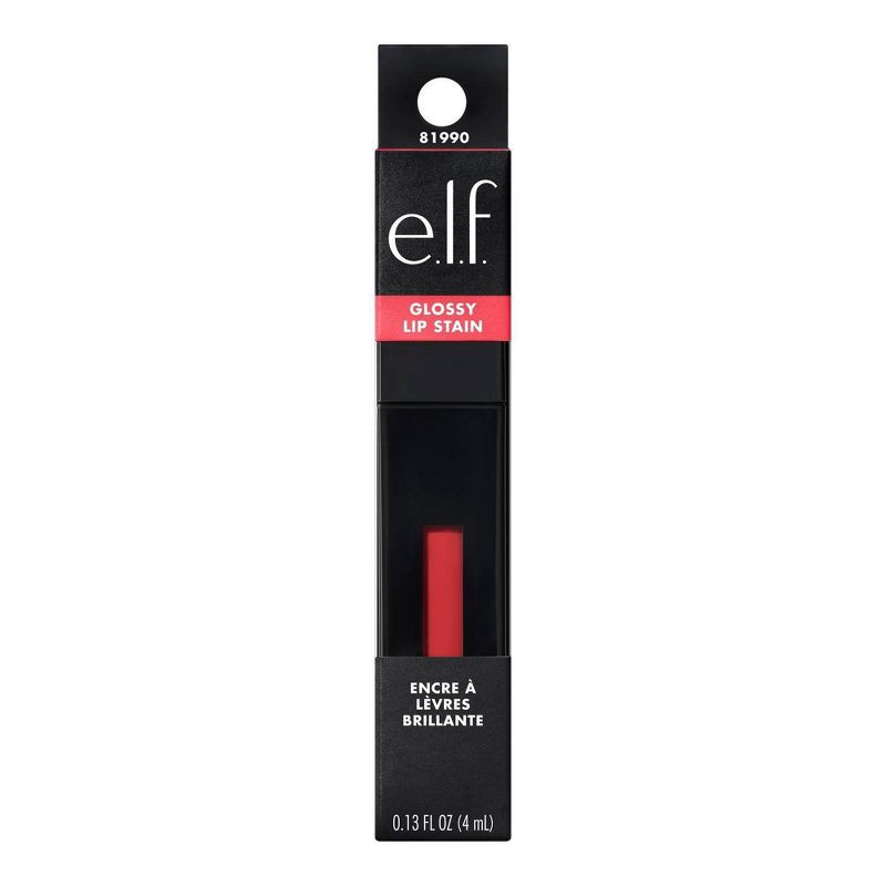 slide 11 of 12, e.l.f. Glossy Lip Stain - Polished Peach - 0.13 fl oz, 0.13 fl oz