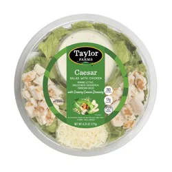 Taylor Farms Chicken Caesar Salad Bowl - 6.25oz