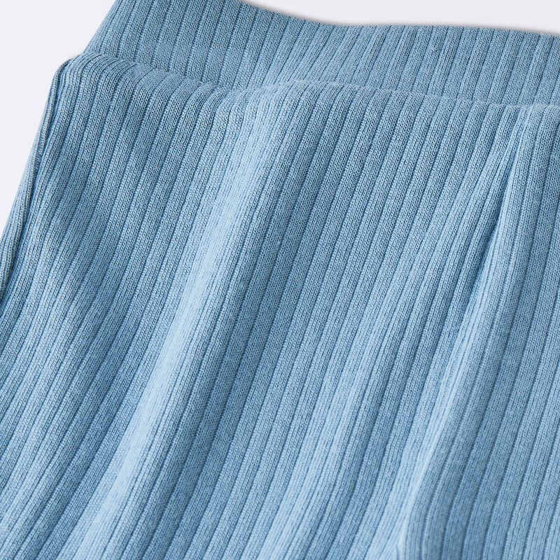 slide 2 of 4, Baby Girls' 2pc Striped Pocket T-Shirt & Bike Shorts Set - Cloud Island™ Blue 24M, 2 ct