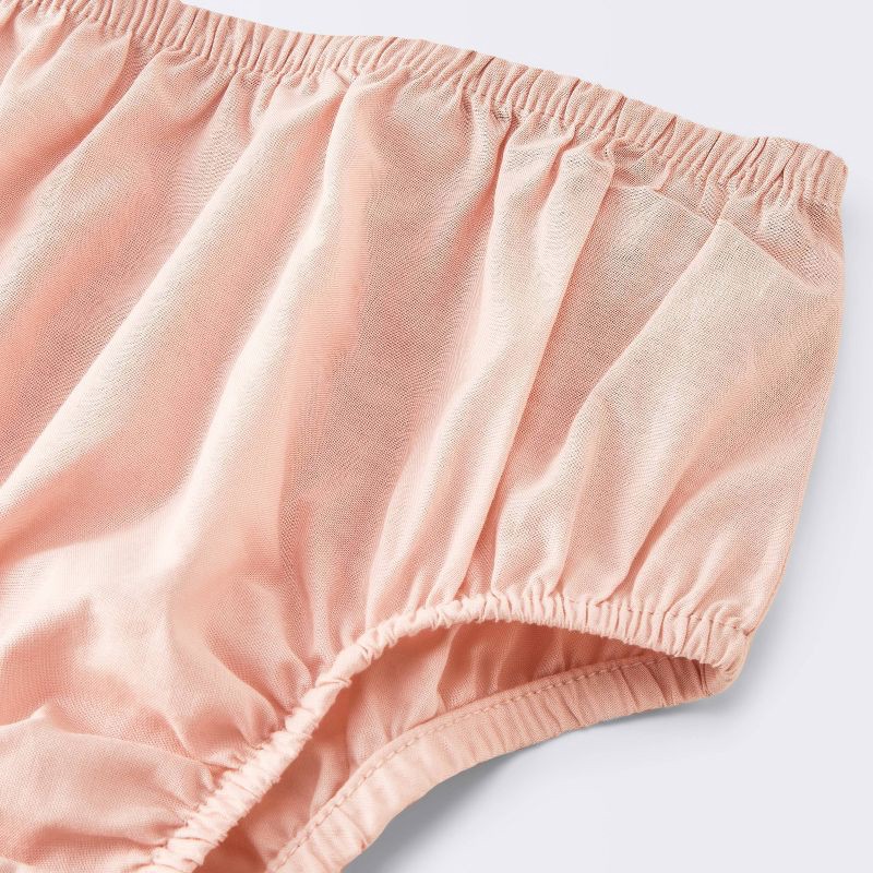 slide 4 of 4, Baby Girls' Smocked Dress - Cloud Island™ Pink 24M, 1 ct