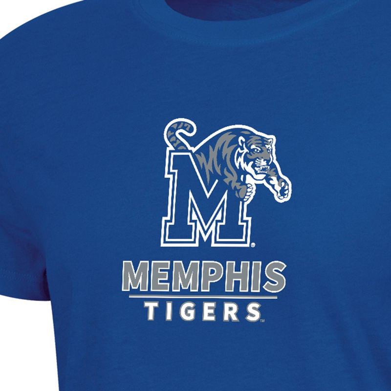 slide 3 of 3, NCAA Memphis Tigers Women's Crew T-Shirt - XL, 1 ct