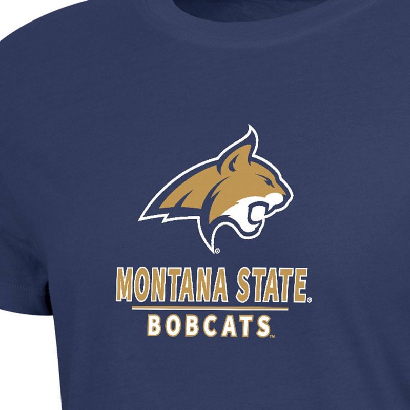 slide 3 of 3, NCAA Montana State Bobcats Women's Crew T-Shirt - L, 1 ct