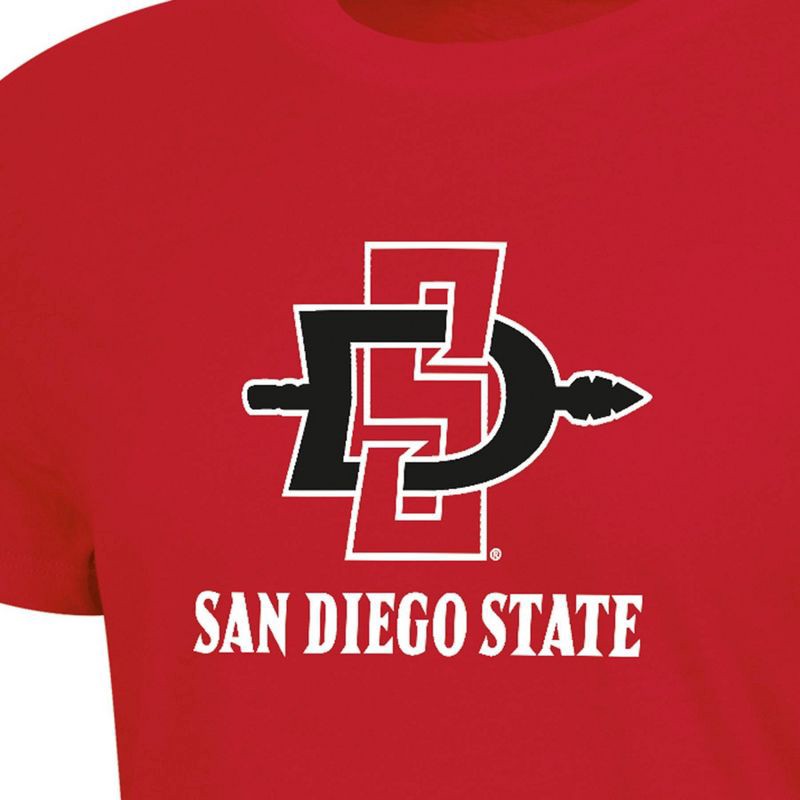 slide 3 of 3, NCAA San Diego State Aztecs Women's Crew T-Shirt - L, 1 ct