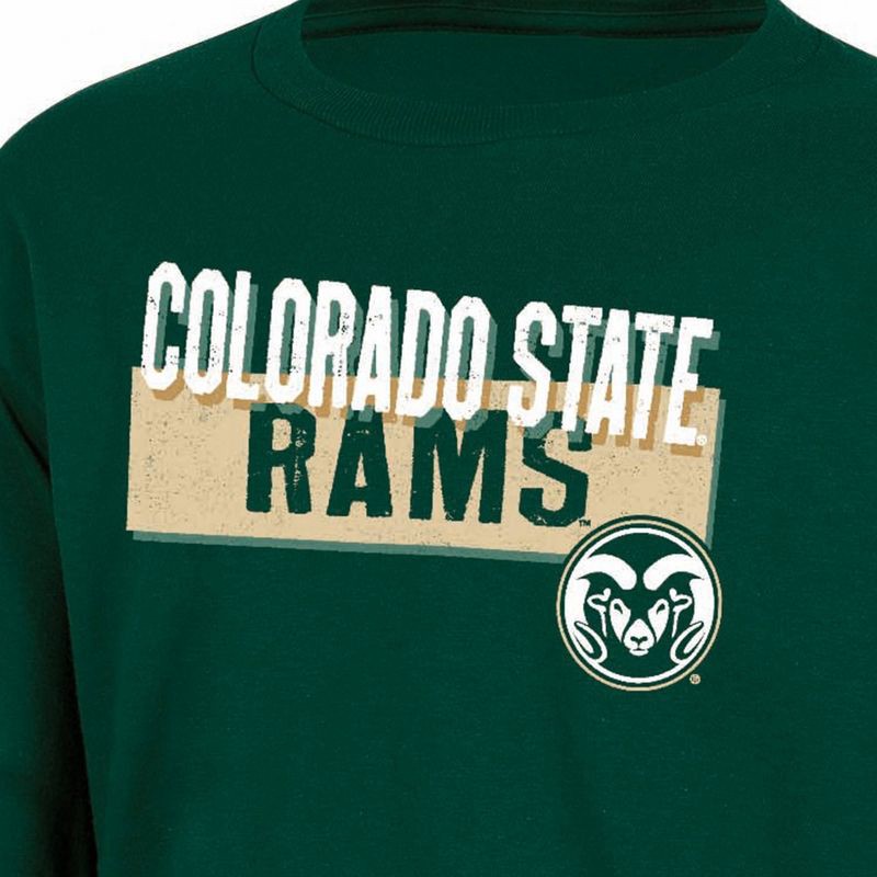 slide 3 of 3, NCAA Colorado State Rams Boys Long Sleeve T-Shirt - L, 1 ct