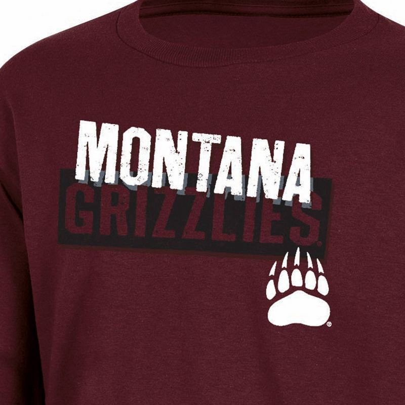 slide 3 of 3, NCAA Montana Grizzlies Boys Long Sleeve T-Shirt - S, 1 ct