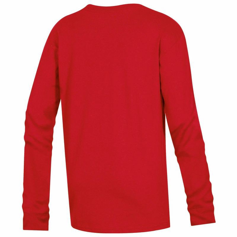 slide 2 of 3, NCAA Utah Utes Boys' Long Sleeve T-Shirt - M: Boys' Lightweight Long Sleeve Pullover T-Shirt, Medium, 1 ct