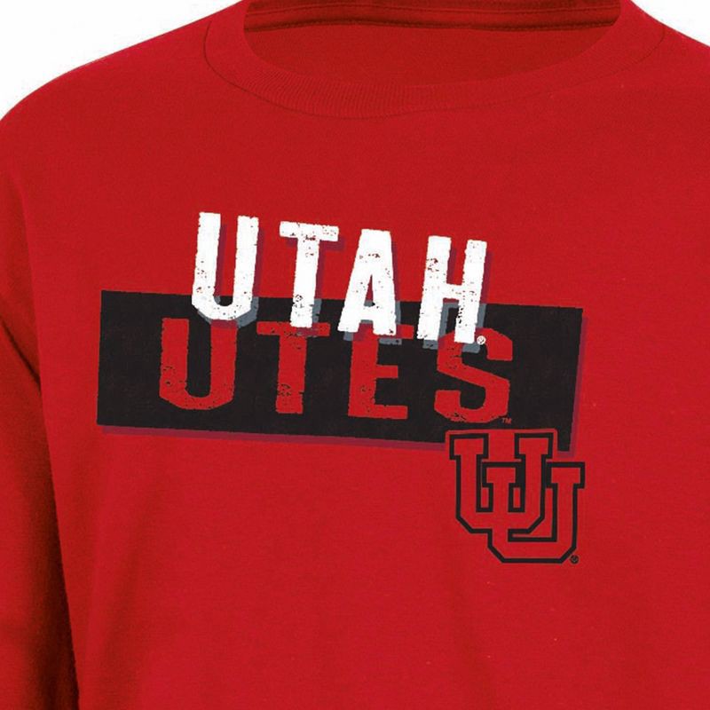 slide 3 of 3, NCAA Utah Utes Boys Long Sleeve T-Shirt - XL, 1 ct