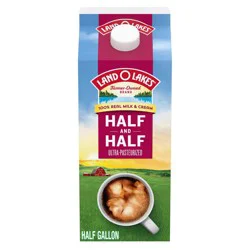 Land O'Lakes Unflavored Half and Half - 64 fl oz