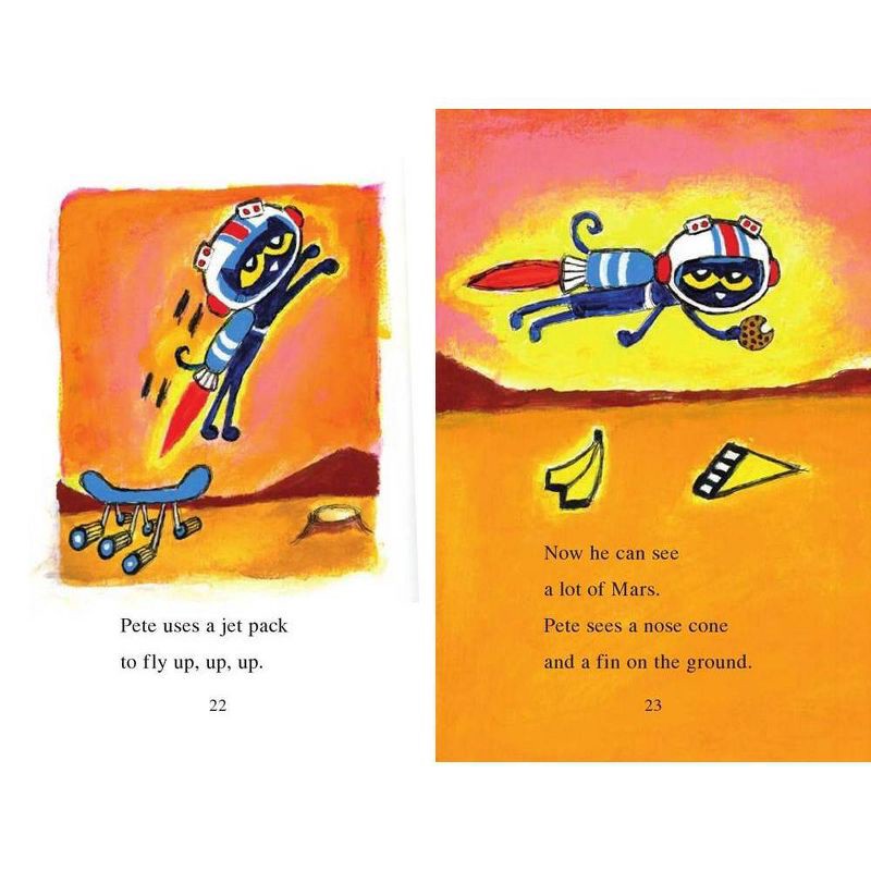 slide 3 of 5, Harper Collins Pete the Cat's Mars Mission - (I Can Read Level 1) by James Dean & Kimberly Dean (Paperback), 1 ct