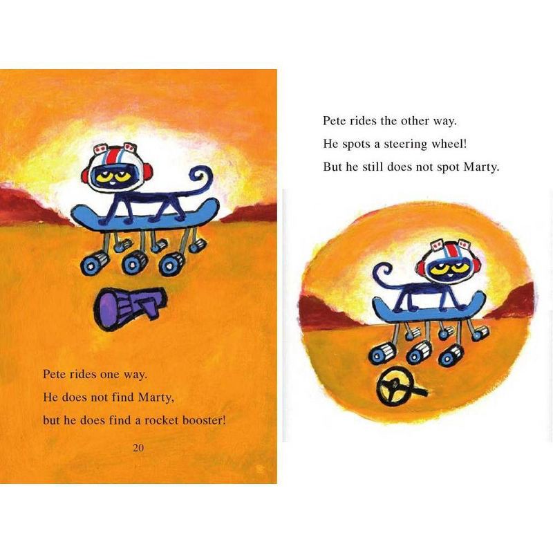 slide 4 of 5, Harper Collins Pete the Cat's Mars Mission - (I Can Read Level 1) by James Dean & Kimberly Dean (Paperback), 1 ct