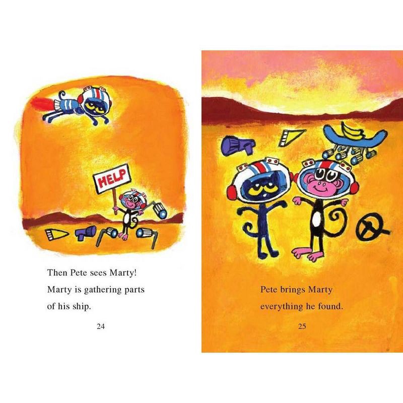 slide 5 of 5, Harper Collins Pete the Cat's Mars Mission - (I Can Read Level 1) by James Dean & Kimberly Dean (Paperback), 1 ct