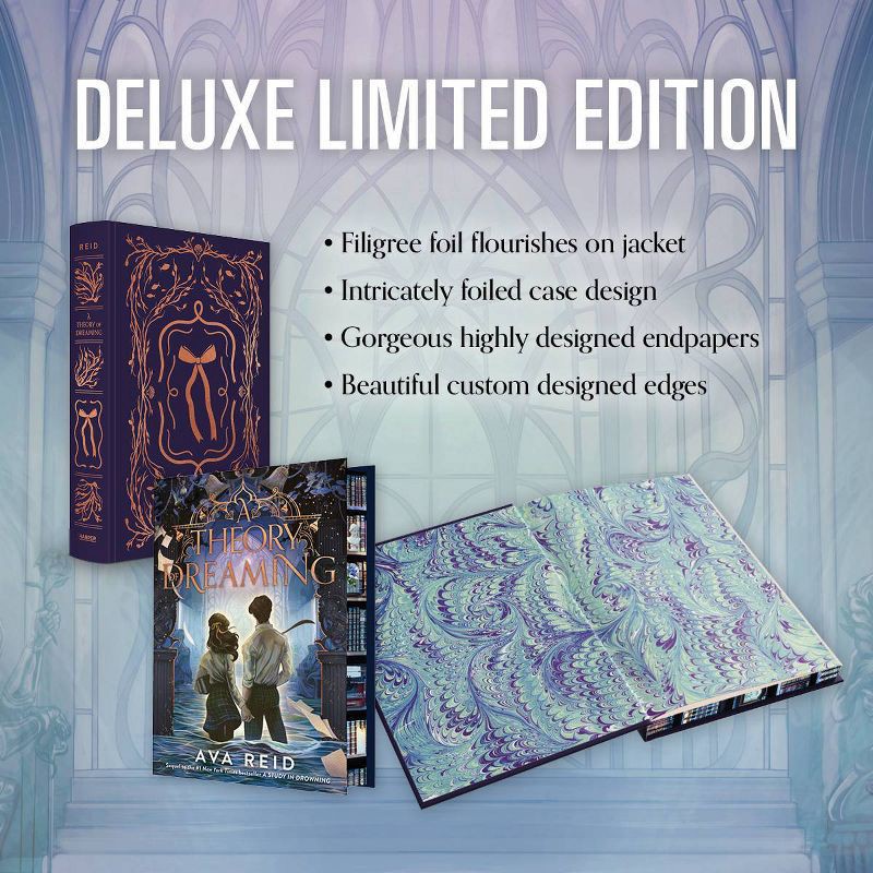 slide 5 of 5, Harper Collins A Theory of Dreaming Deluxe Limited Edition - by Ava Reid (Hardcover), 1 ct