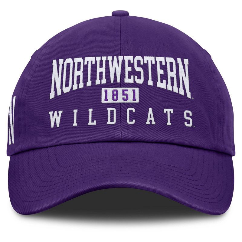 slide 2 of 4, NCAA Northwestern Wildcats Relaxed Fit Adjustable Hat, 1 ct