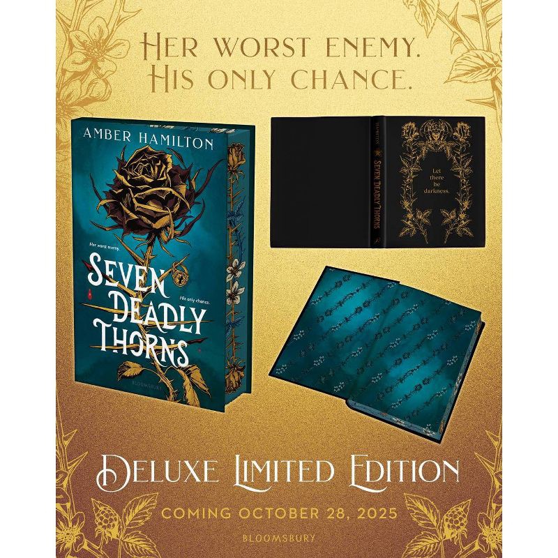 slide 2 of 4, Macmillan Publishers Seven Deadly Thorns - by Amber Hamilton (Hardcover), 1 ct