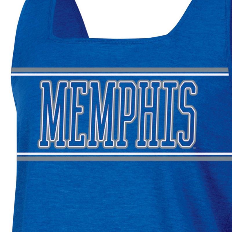 slide 3 of 3, NCAA Memphis Tigers Women's Fashion Tank Top - S, 1 ct