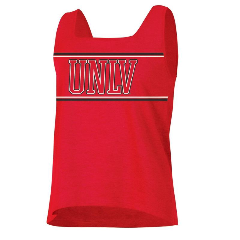 slide 1 of 3, NCAA UNLV Rebels Women's Fashion Tank Top - L, 1 ct