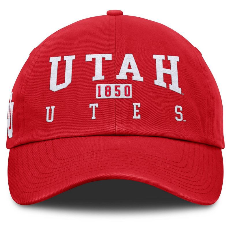 slide 2 of 4, NCAA Utah Utes Relaxed Fit Adjustable Hat, 1 ct