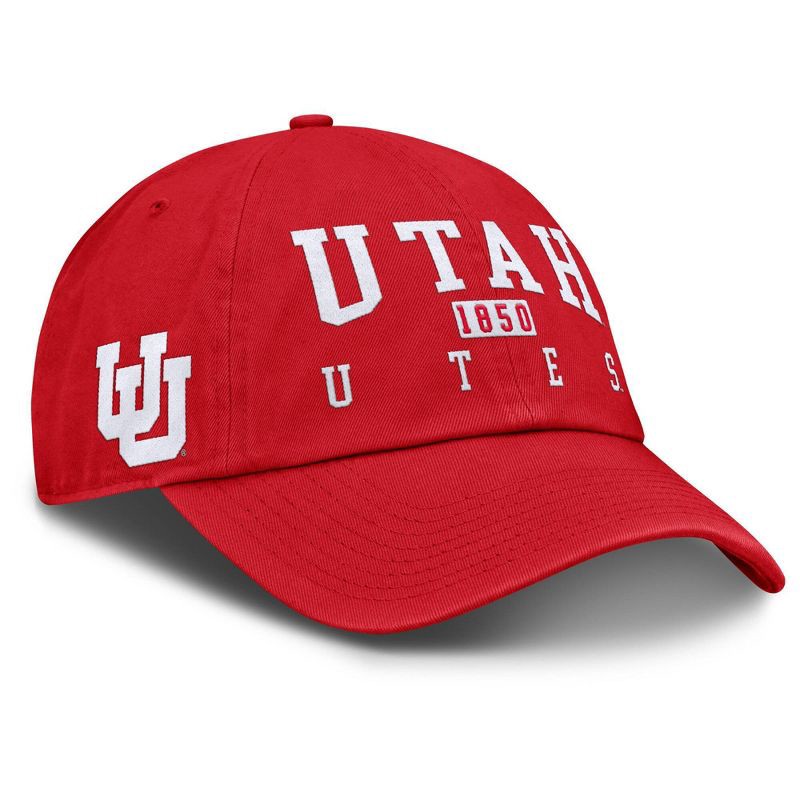 slide 3 of 4, NCAA Utah Utes Relaxed Fit Adjustable Hat, 1 ct