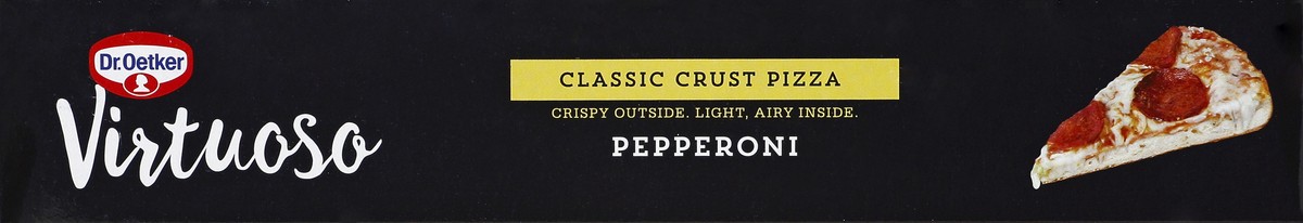 slide 4 of 4, Dr. Oetker Virtuoso Pepperoni Classic Crust Pizza, 15.2 oz