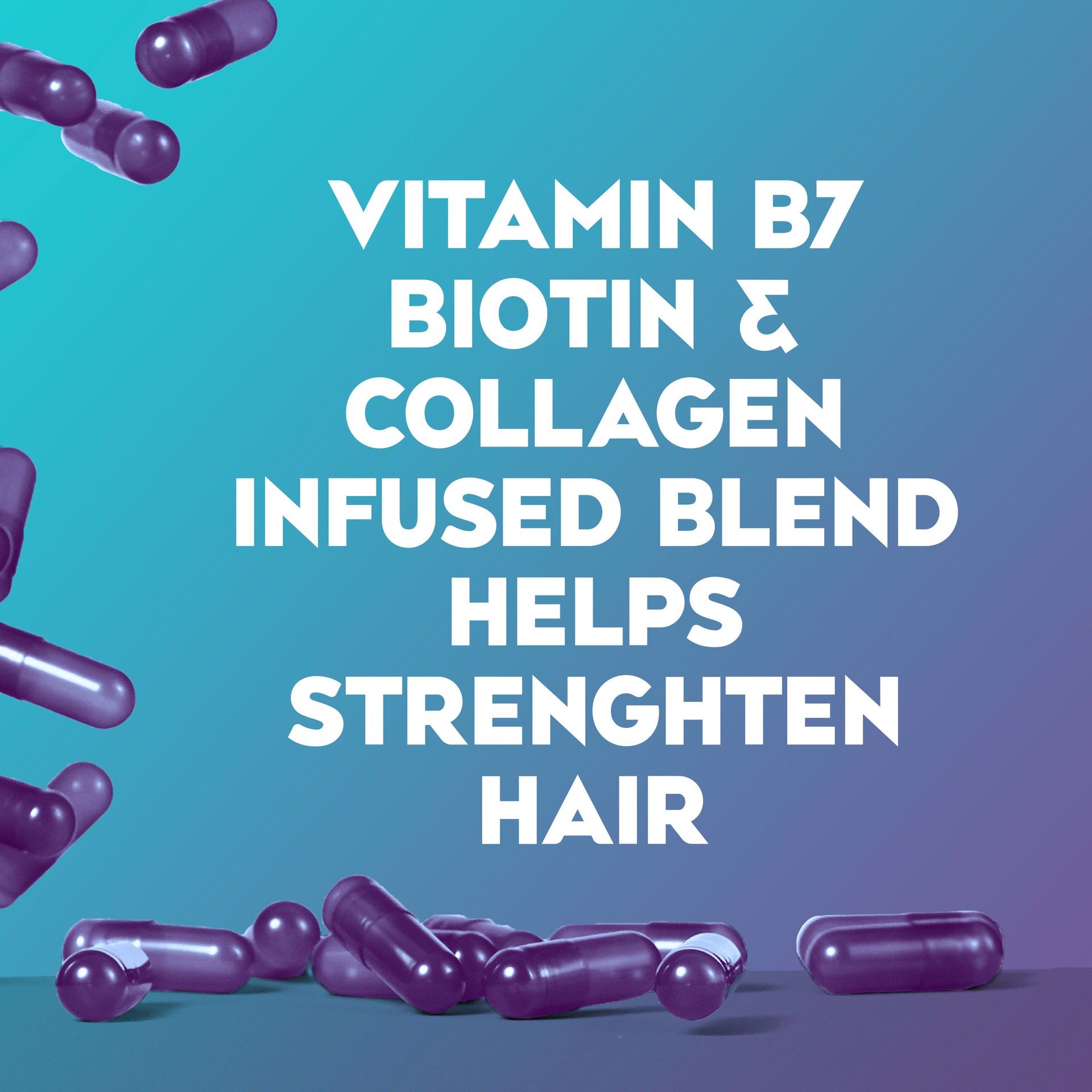 slide 7 of 9, OGX Biotin & Collagen Extra Strength Volumizing Conditioner for Thicker, Fuller Hair, 25.4 fl oz, 25.4 fl oz
