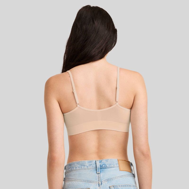 slide 2 of 2, Jockey Generation™ Women's Seamfree® Stretch Cami Bralette - Light Beige L, 1 ct