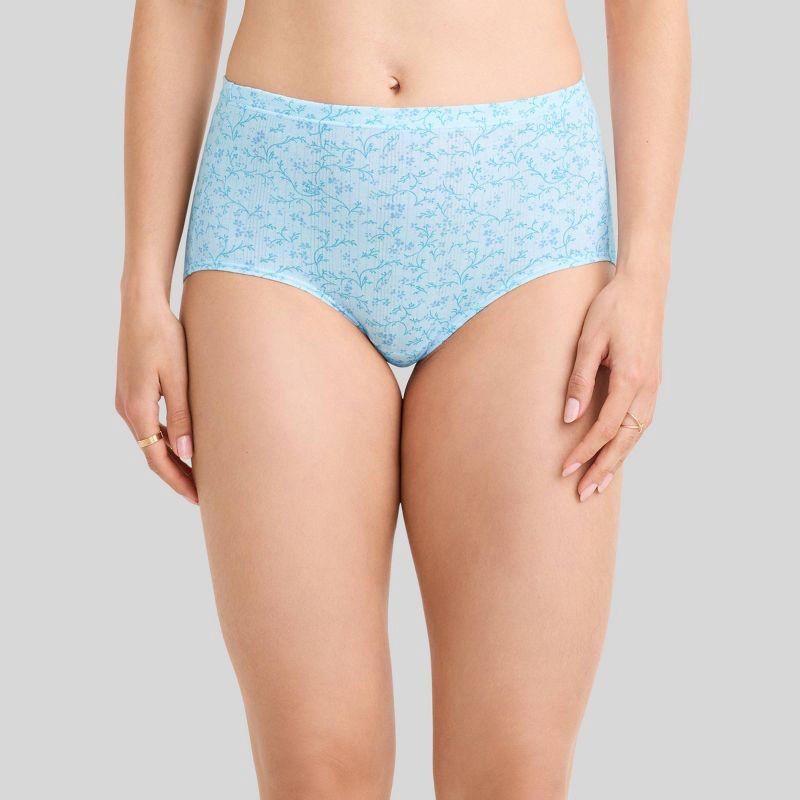 slide 3 of 4, Jockey Generation™ Women's 4pk Cotton Stretch Breathable Briefs - Blue S, 4 ct