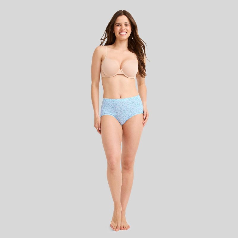 slide 2 of 4, Jockey Generation™ Women's 4pk Cotton Stretch Breathable Briefs - Blue XXL, 4 ct