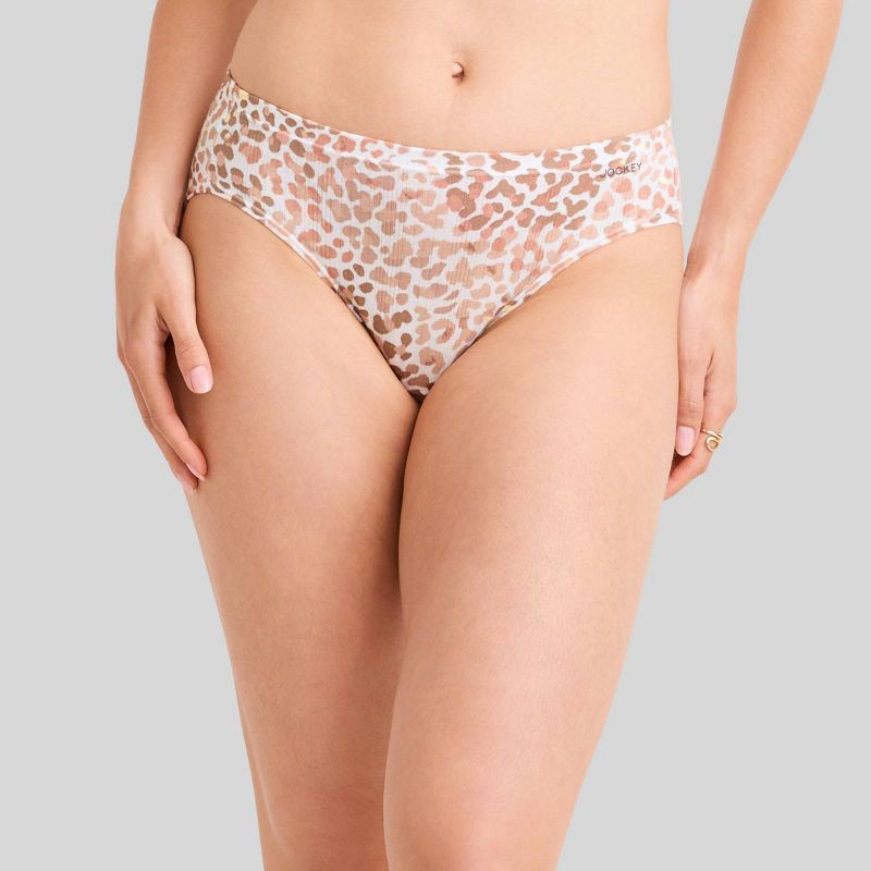 slide 2 of 4, Jockey Generation™ Women's 4pk Cotton Stretch Breathable Bikini Underwear - Mauve XXL, 4 ct