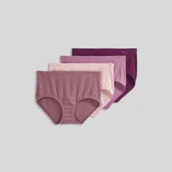 Jockey Generation™ Women's 4pk Cotton Stretch Breathable Briefs - Pink M