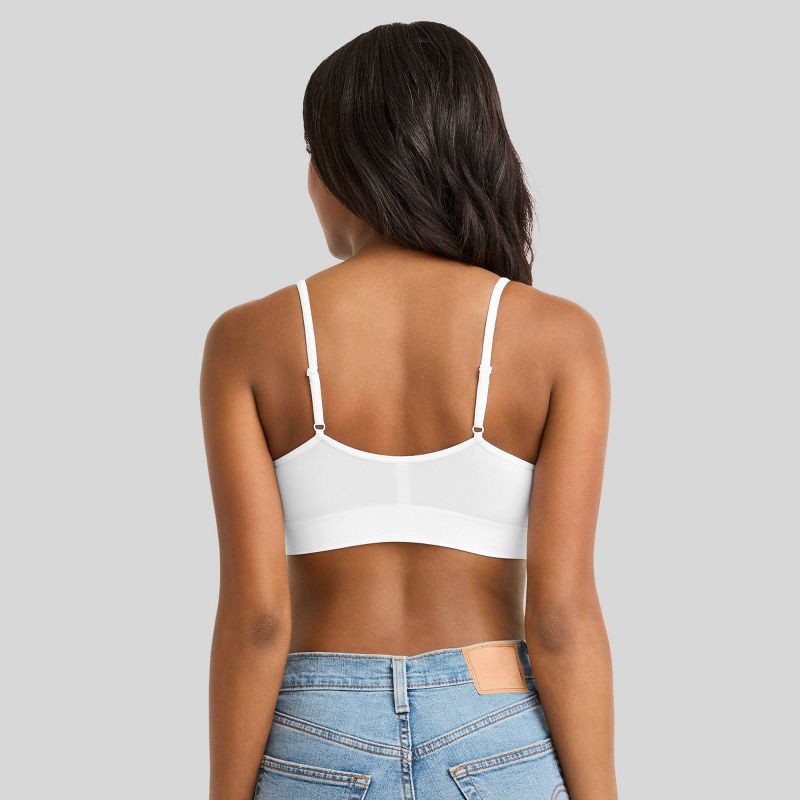 slide 2 of 2, Jockey Generation™ Women's Seamfree® Stretch Cami Bralette - White XS, 1 ct