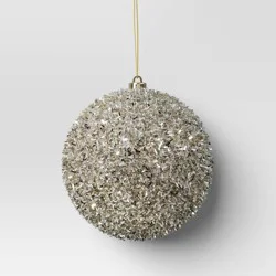 Christmas Tinsel Ball Ornament - Wondershop™
