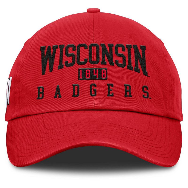 slide 2 of 4, NCAA Wisconsin Badgers Relaxed Fit Adjustable Hat, 1 ct