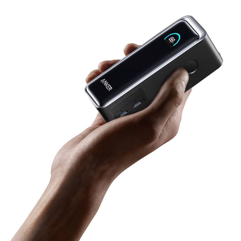 slide 3 of 8, Anker 9600mAh 65W Prime Power Bank Fusion - Black: Dual Device Charging, 240V Output, 1 ct