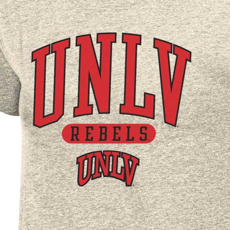 slide 3 of 3, NCAA UNLV Rebels Women's Oatmeal T-Shirt - L, 1 ct