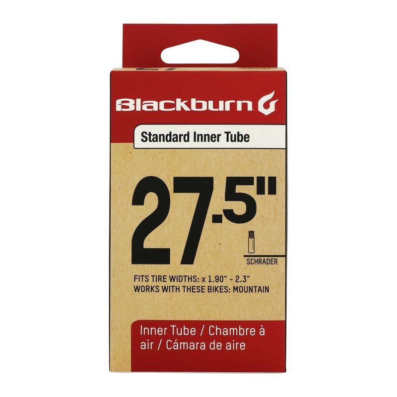 slide 1 of 3, Blackburn 27.5" Bike Tube - Black, 1 ct