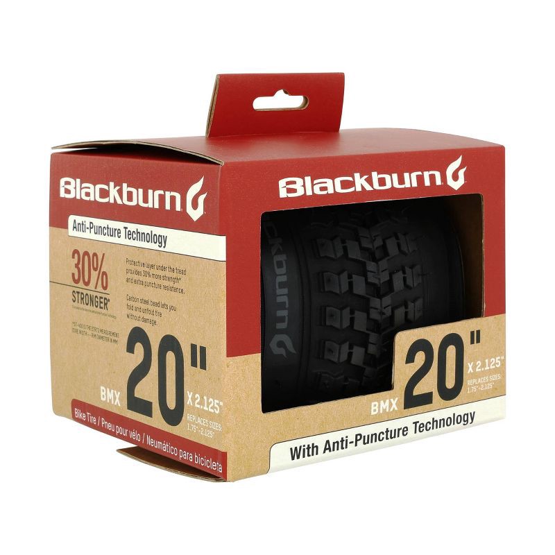 slide 1 of 5, Blackburn 20" BMX Bike Tire - Black, 1 ct