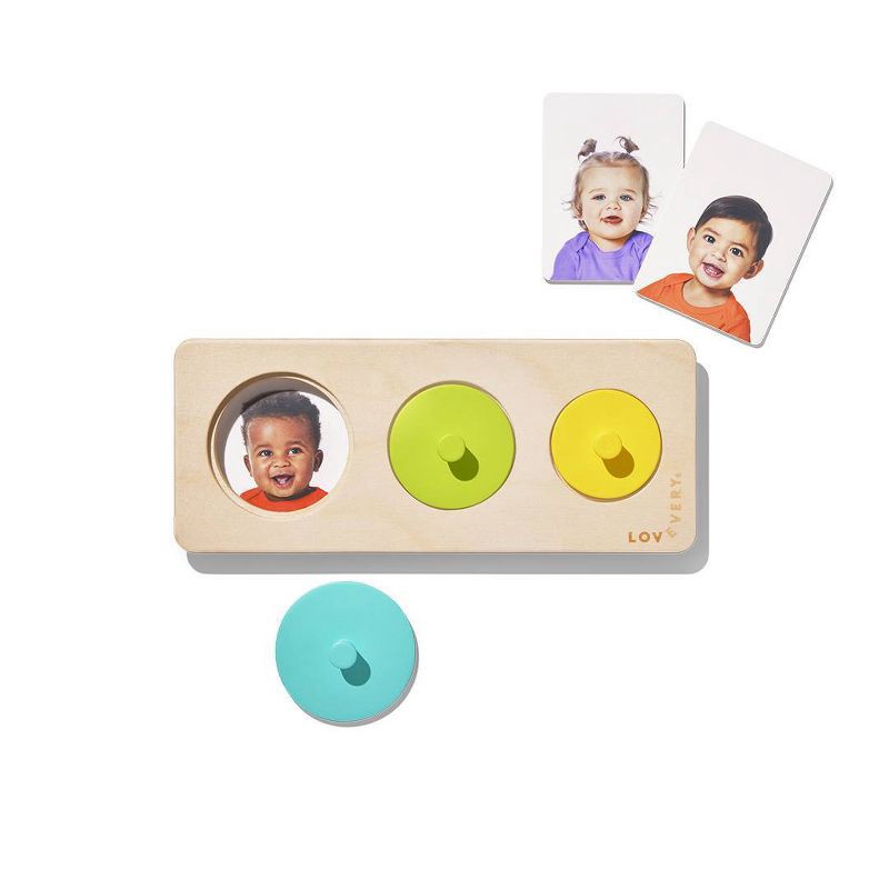 slide 1 of 8, Lovevery Things I See Puzzle - 4pc, 4 ct