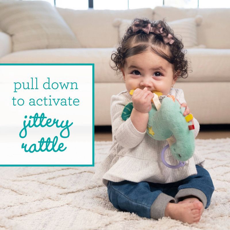 slide 4 of 9, Infantino Go Gaga Baby Jittery Toy - Dinosaur, 1 ct